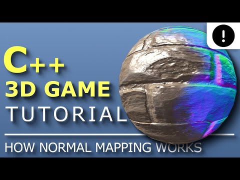 How Normal Mapping Works | C++ 3D Game Tutorial Series #28