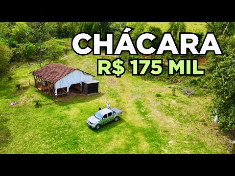 (VENDIDO) CHÁCARA RIO FRUTAS LAVOURA EM SANTA CATARINA