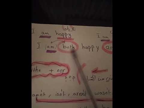 6th grade  ( A+B )....Conjunctions ...(.Both + and )  (either + or) Teacher souad rashed .