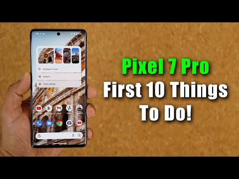 Google Pixel 7 Pro – Die ersten 10 Dinge, die man tun sollte! (Tipps und Tricks)