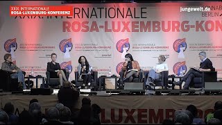 XXIX. Internationale Rosa-Luxemburg-Konferenz: Podiumsdiskussion »Wer stoppt die Rechten?«