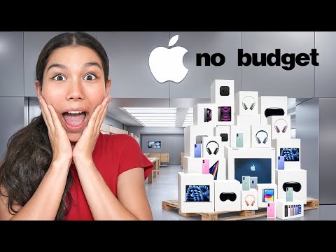 NO BUDGET AT THE APPLE STORE FOR CHRISTMAS