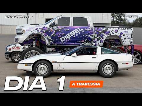 DIA 1: a caravana saiu, carros quebraram e a Gas Monkey mudou nossa rota