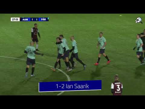 Coolbet rahvaliiga A-tasandi finaal 2021: SJK AAMERAAS – FCP Pärnu 2:8 (13.11.2021)