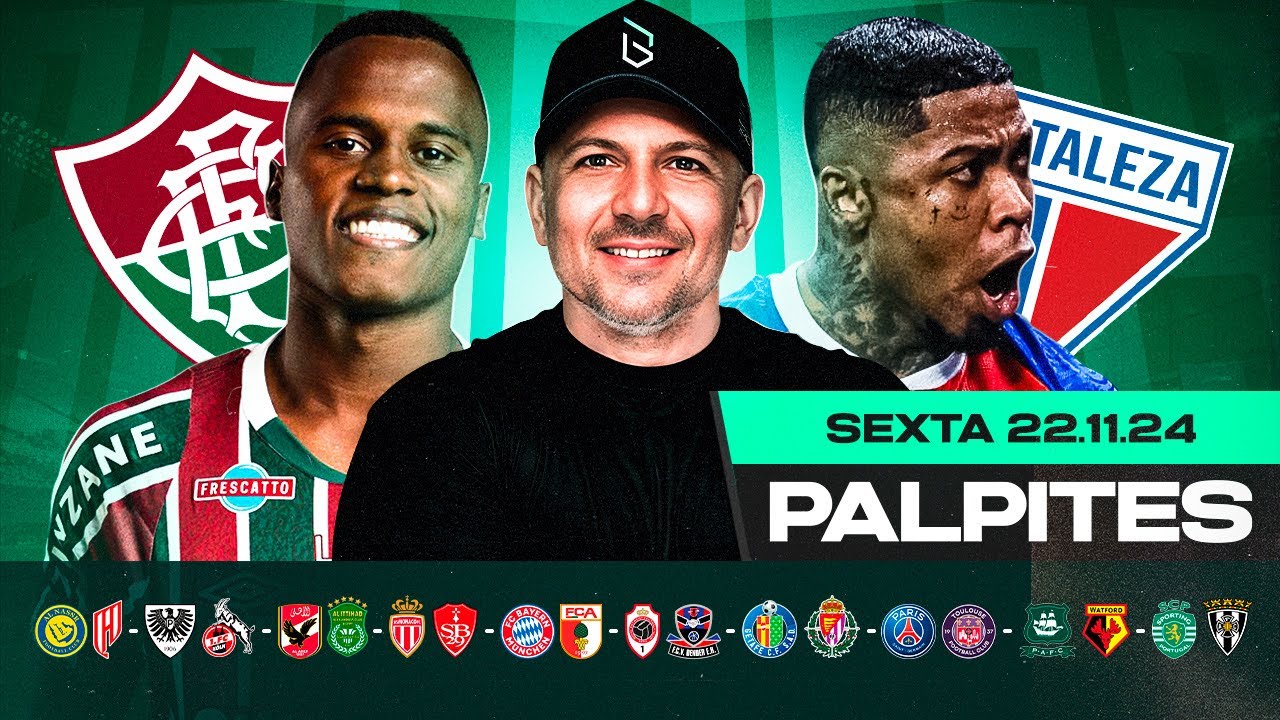 PALPITES DE FUTEBOL PARA HOJE 22 11 2024 (SEXTA-FEIRA) + BILHETE PRONTO | Boleiros Tips