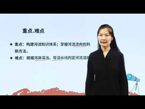河流流向
