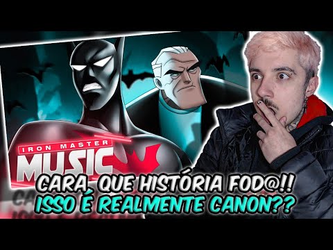 (QUE FOD@!) REAGINDO ao Rap do Batman do Futuro - O LEGADO DO MORCEGO | IRON MASTER | REACT // Nai