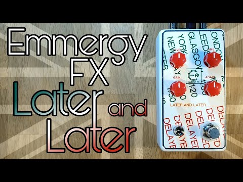 Emmergy FX Later and Later delay / noise pedal image 4