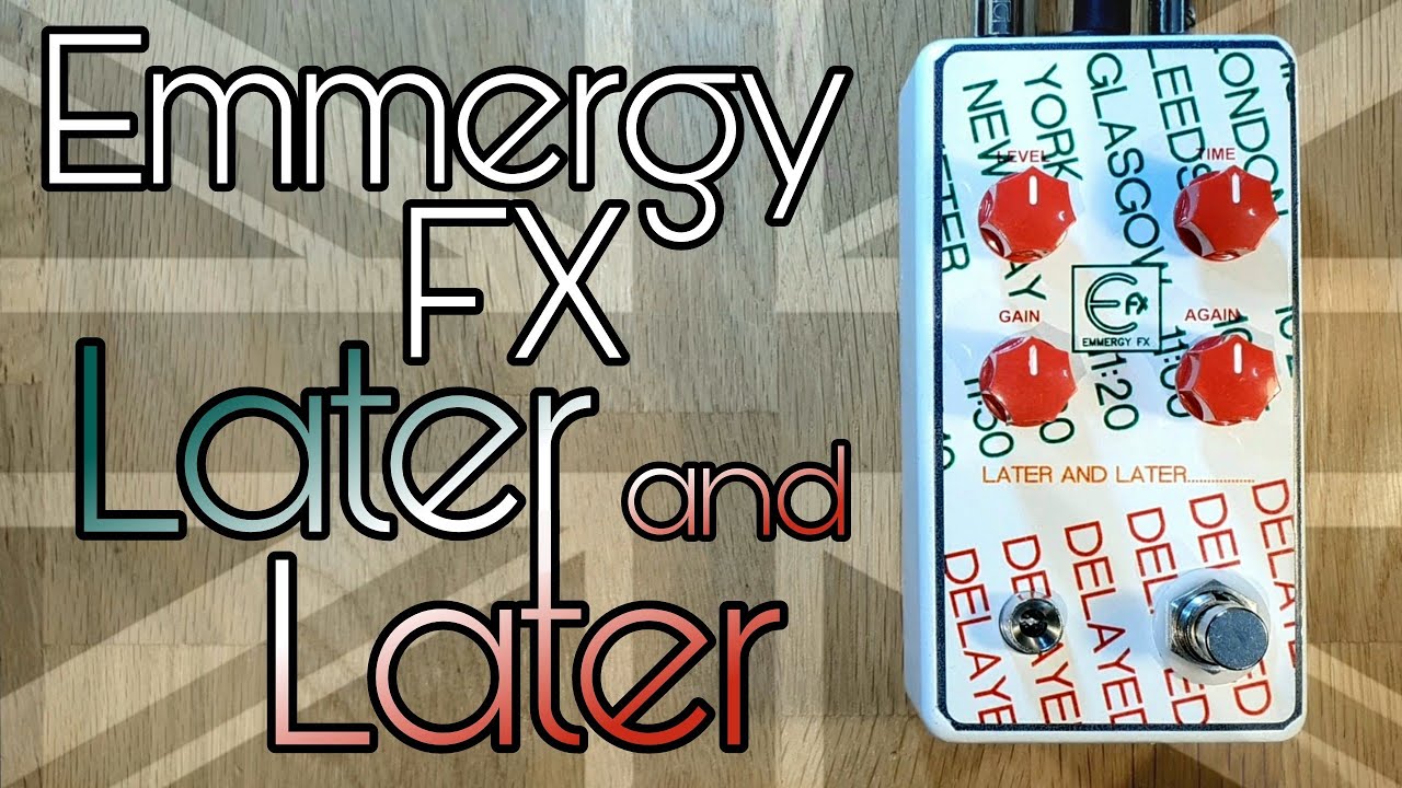 Emmergy FX Later And Later - YouTube