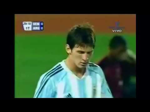 ARG U-20 | 07. Lionel Messi vs Venezuela - Sudamericano U-20 2005 (Final Phase) 04-05