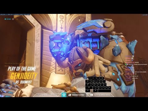 Overwatch Doomfist God GetQuakedOn Showing His Gameplay Tricks