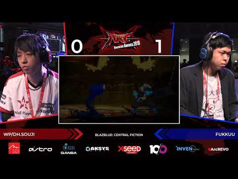 ArcRevo America 2019: WP/DH.Shouji vs Fukuu - BlazBlue: Central Fiction - Losers Top 8