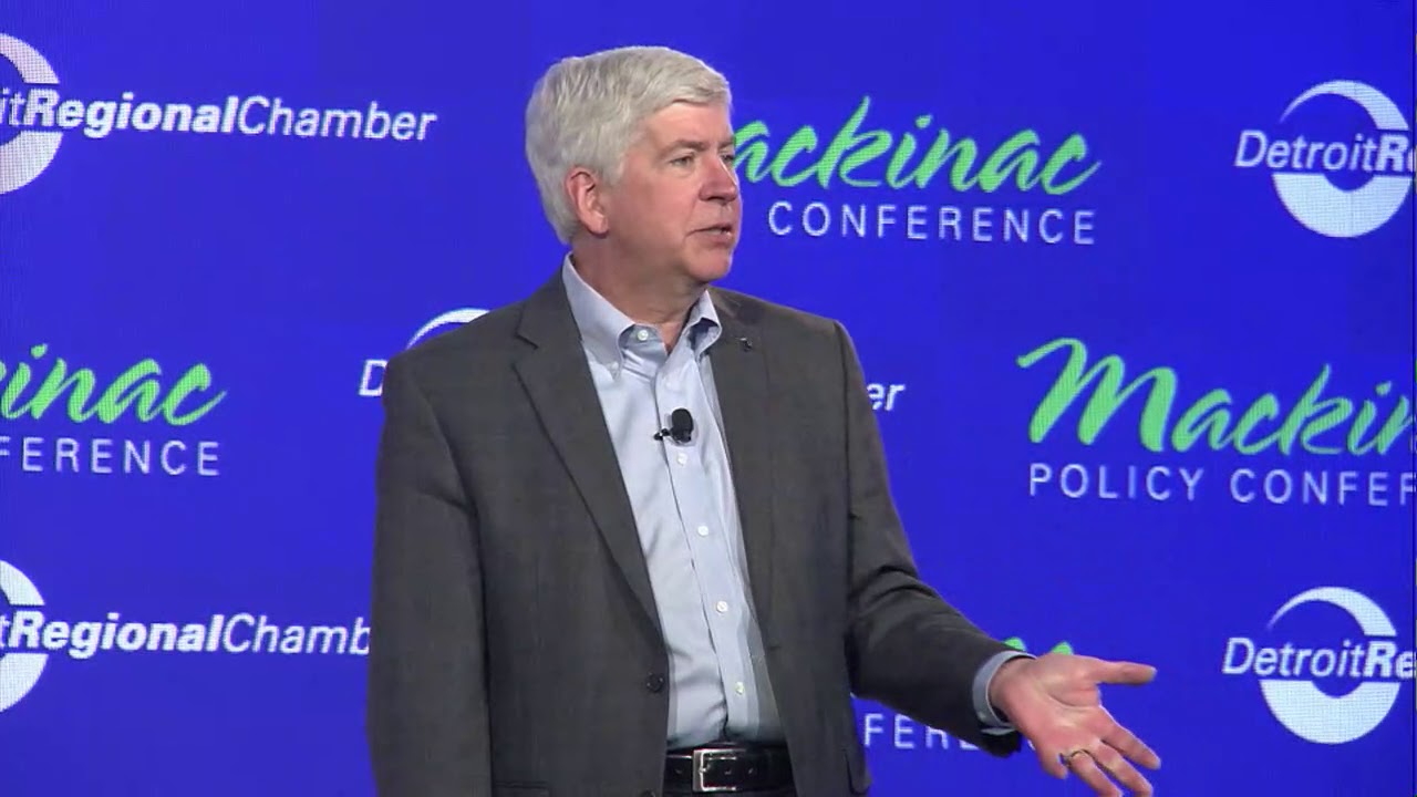 Governor Rick Snyder’s Welcome | 2018 Mackinac Policy Conference