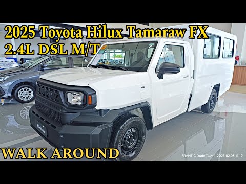 Thumbnail for 2025 TOYOTA HILUX TAMARAW FX 2.4L DSL 5-SPEED M/T by Toyota, Toyota Hilux