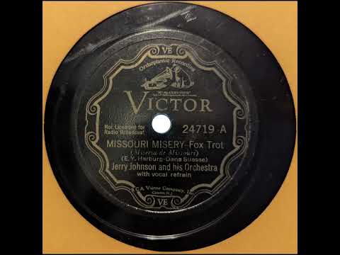 Jerry Johnson and His Orchestra - Missouri Misery (1934)