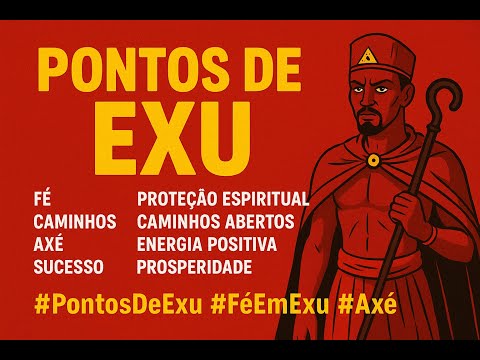 Pontos de Exu … abrindo caminhos, protegendo, levando embora todo mal. Quem tem fé, sabe