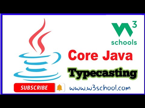 Typecasting W3school Java Basic In W3school Website