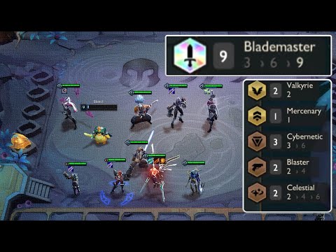 9 BLADEMASTERS!!! BUT...!!! | Teamfight Tactics