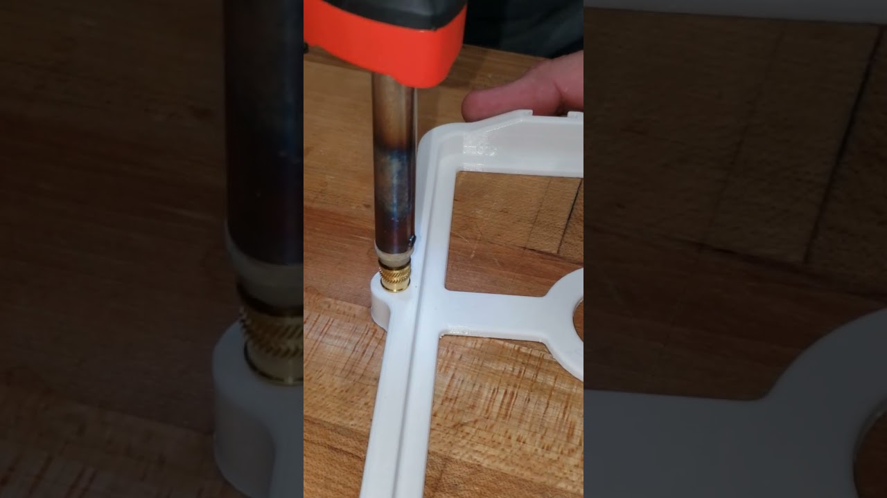 Watch heat-set insert example video