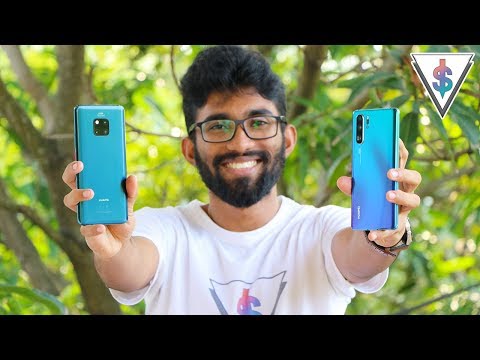 Huawei P30 Pro vs Huawei Mate 20 Pro (In-Display Fingerprint scanner Comparison) 🇱🇰