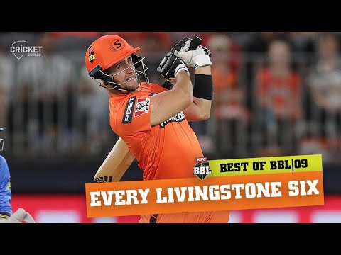'Into the stands!' All of Liam Livingstone's maximums | KFC BBL|09
