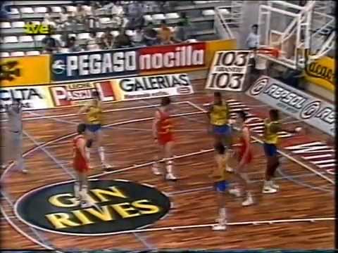 Cacaolat Granollers - Estudiantes (Liga ACB, 11.05.1986)