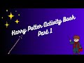Harry Potter Origami Book Part 1