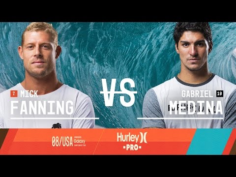 Mick Fanning vs. Gabriel Medina - Hurley Pro at Trestles 2015 Semifinals