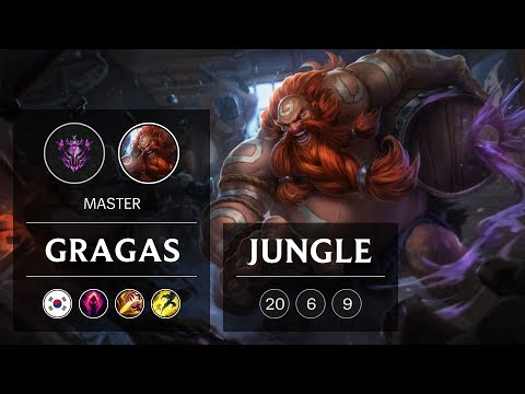 Gragas Jungle vs Camille - KR Master Patch 9.2