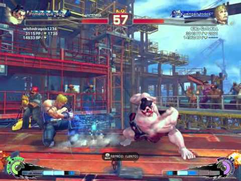SSFIV AE 2012 E.Honda VS Cody