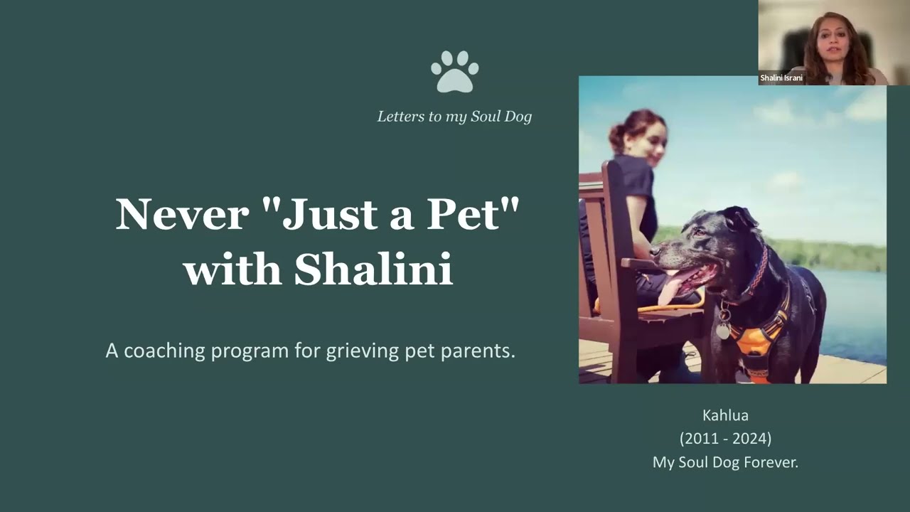 A Message from Shalini — click to watch on YouTube