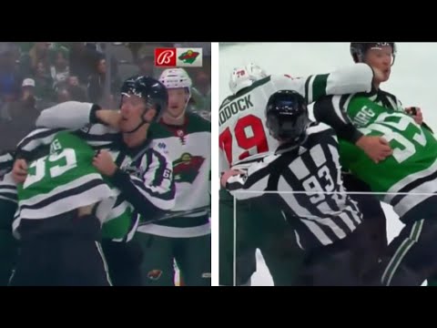 NHL Referee CJ Murray Punched In Face During Wild vs. Stars Hockey Game