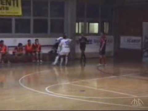 17/11/07 Bergamo C5 - San Biagio Monza , highlights , Serie B - futsal / calcio a 5