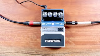 Video thumbnail for Digitech/HardWire TR-7 Tremolo/Rotary by TheSuperFunAwesomeHappyTimePedalShow