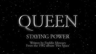 Queen - Staying Power (Official Lyric Video)
