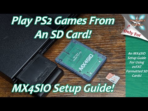 PS2 MX4SIO Setup - Play PS2 Games from a Micro SD Card!