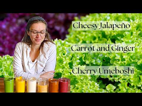 Making 6 Blender Salad Dressings