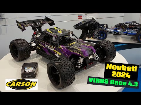 Neuer Look - Carson Virus Race 4.3 - Spielwarenmesse