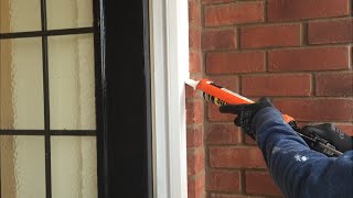 Painting & Decorating, How to Mastic a door frame