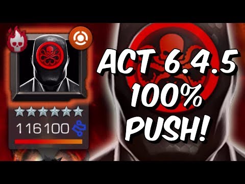 Act 6.4.5 100% - Hydra Adaptoid Boss Chapter Judgement! - Marvel Contest of Champions