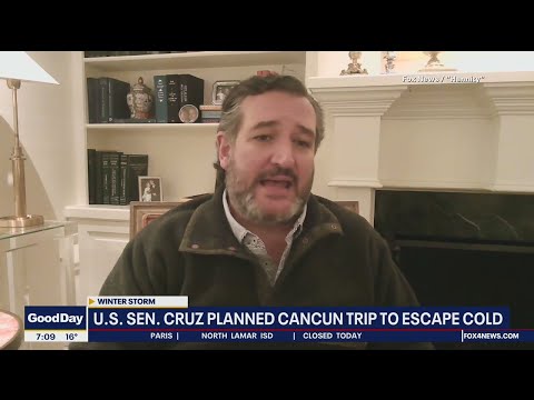 Sen. Ted Cruz apologizes for traveling to Cancun during Texas freeze