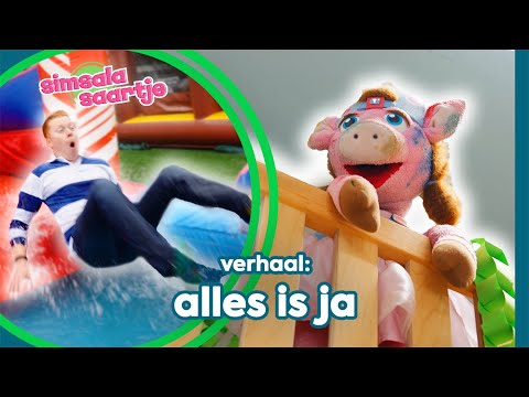 ALLES IS JA 😄 | SIMSALA SAARTJE 🐽 | Educatieve kleutertelevisie | Wat is een vraag?