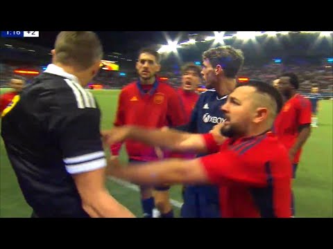 FRANCIA 2-0 ESPAÑA (RESUMEN) PARTIDAZO DE YOUTUBERS 3 - DjMaRiiO vs AMINE