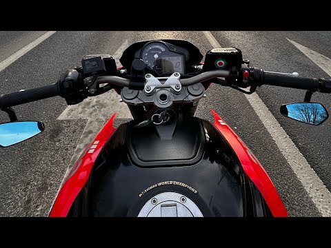 POV Aprilia Shiver 750 RAW Sound!!