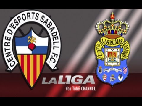 Gol de Jesús Rodríguez Tato (0-3) en el CE Sabadell - UD Las Palmas - HD