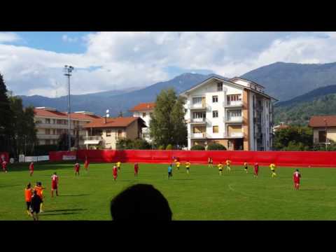 Pro Dronero-Rivoli 1-1: il gol del pareggio di Pavan