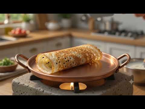 Tiny Chefs Cook a Giant Crispy Dosa