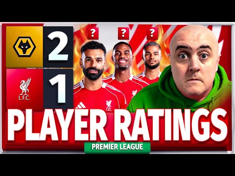 AWFUL UNINSPIRING RUBBISH! SLOT MUST GO! Wolves 2-1 Liverpool Player Ratings