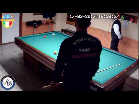 Benedetti vs Monteverde - Gara Interregionale 1/2/3 Cat. CSB Martino's Billiards (LT) 14/18Mar2017