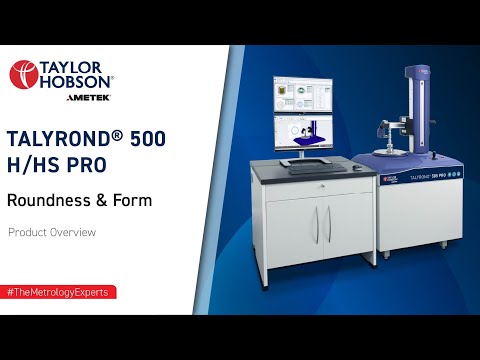 Roundness Measuring Instrument | Talyrond® 500 H/HS PRO | Product Overview (Italian)